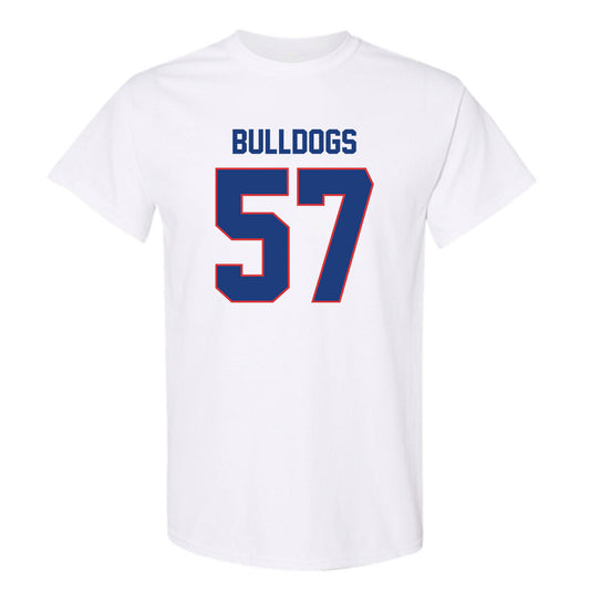 LA Tech - NCAA Football : Jadon Smith - White Replica Shersey Short Sleeve T-Shirt