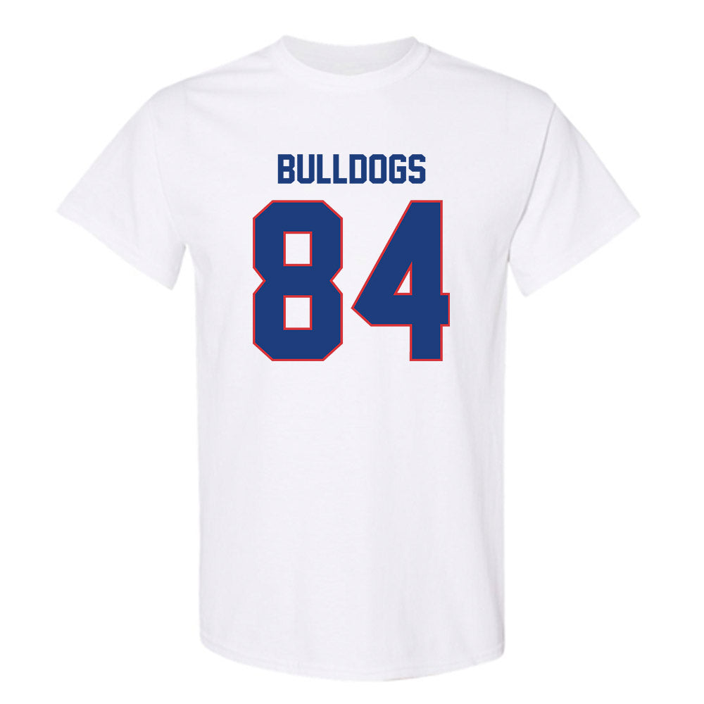 LA Tech - NCAA Football : Elliott Finley - White Replica Shersey Short Sleeve T-Shirt
