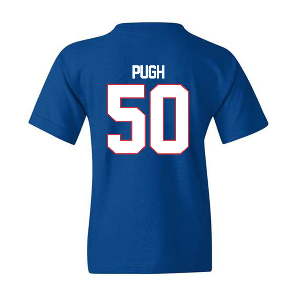 LA Tech - NCAA Football : Gabe Pugh - Royal Replica Shersey Youth T-Shirt