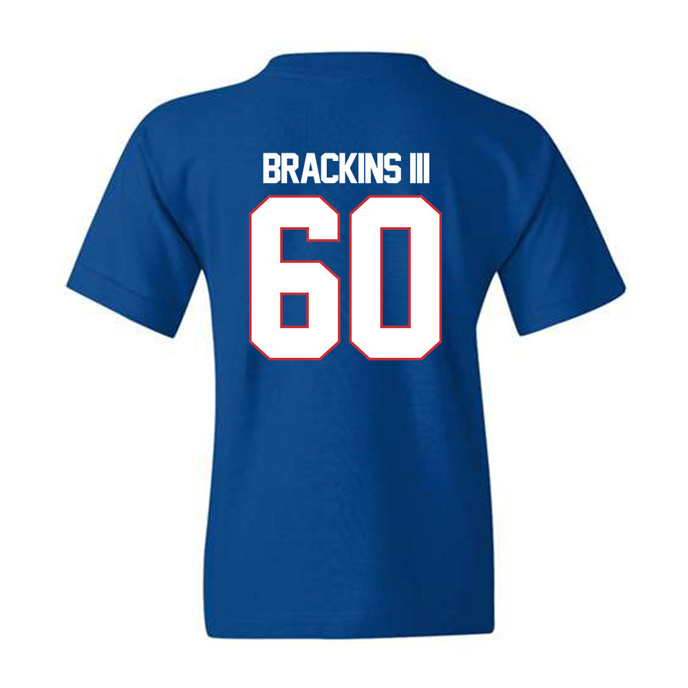 LA Tech - NCAA Football : Roy Brackins III - Youth T-Shirt Replica Shersey