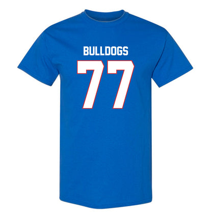 LA Tech - NCAA Football : Keystone Allison - Royal Replica Shersey Short Sleeve T-Shirt