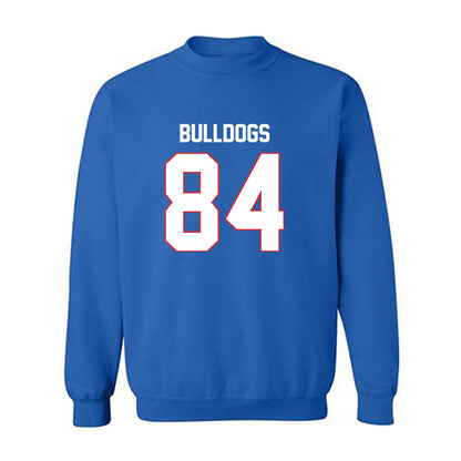 LA Tech - NCAA Football : Elliott Finley - Royal Replica Shersey Sweatshirt