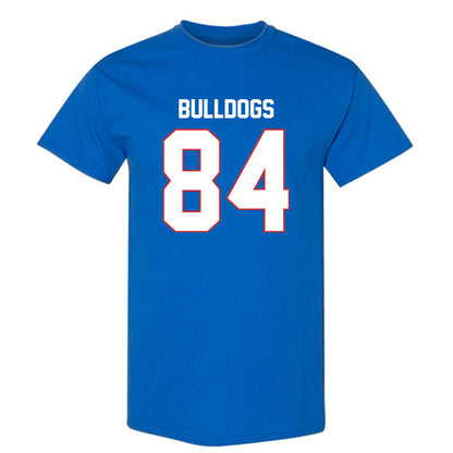 LA Tech - NCAA Football : Elliott Finley - Royal Replica Shersey Short Sleeve T-Shirt