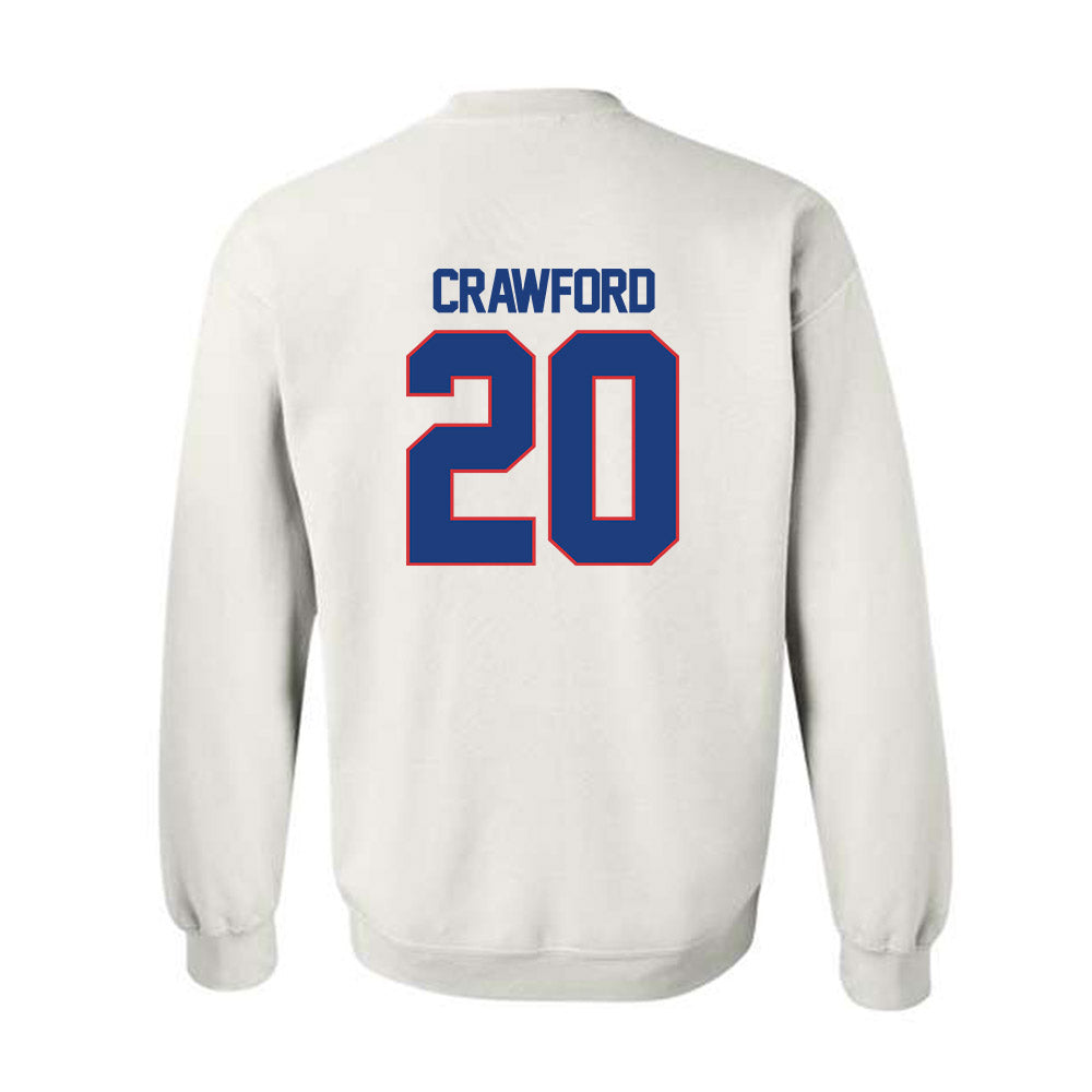 LA Tech - NCAA Men's Basketball : Jordan Crawford - Crewneck Sweatshirt Replica Shersey