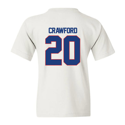 LA Tech - NCAA Men's Basketball : Jordan Crawford - Youth T-Shirt Replica Shersey