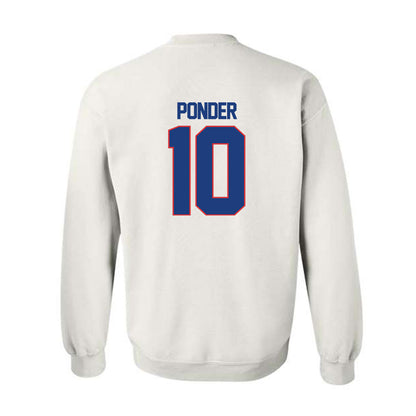 LA Tech - NCAA Men's Basketball : Ben Ponder - Crewneck Sweatshirt Replica Shersey