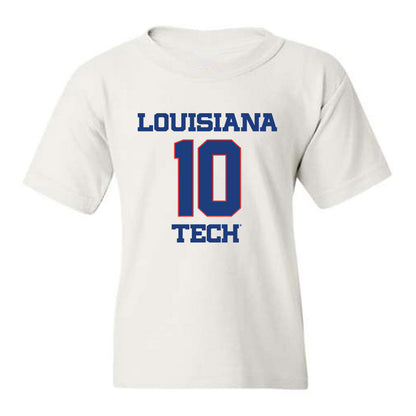 LA Tech - NCAA Men's Basketball : Ben Ponder - Youth T-Shirt Replica Shersey