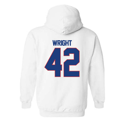 LA Tech - NCAA Softball : Ella Wright - Hooded Sweatshirt Replica Shersey