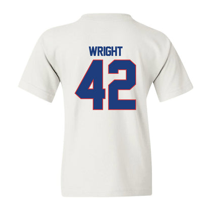 LA Tech - NCAA Softball : Ella Wright - Youth T-Shirt Replica Shersey