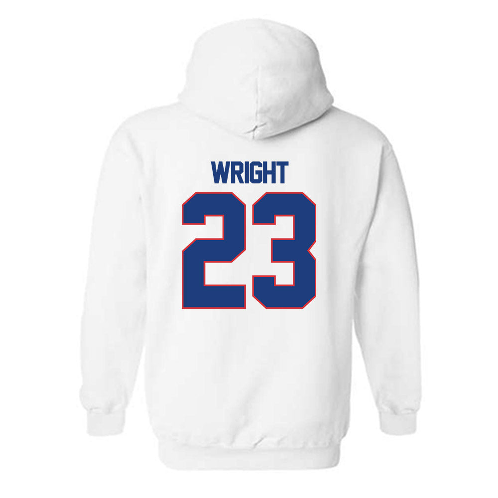 LA Tech - NCAA Softball : Bailey Wright - Hooded Sweatshirt Replica Shersey