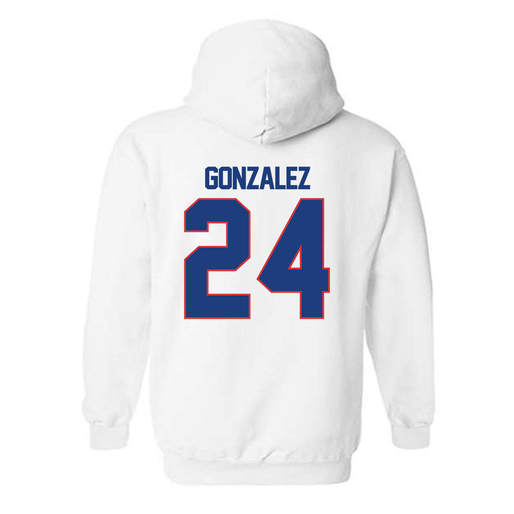 LA Tech - NCAA Softball : Amanda Gonzalez - Hooded Sweatshirt Replica Shersey
