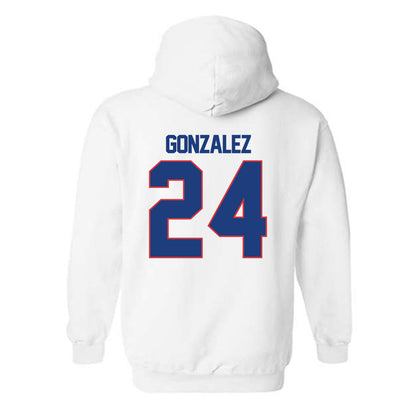 LA Tech - NCAA Softball : Amanda Gonzalez - Hooded Sweatshirt Replica Shersey
