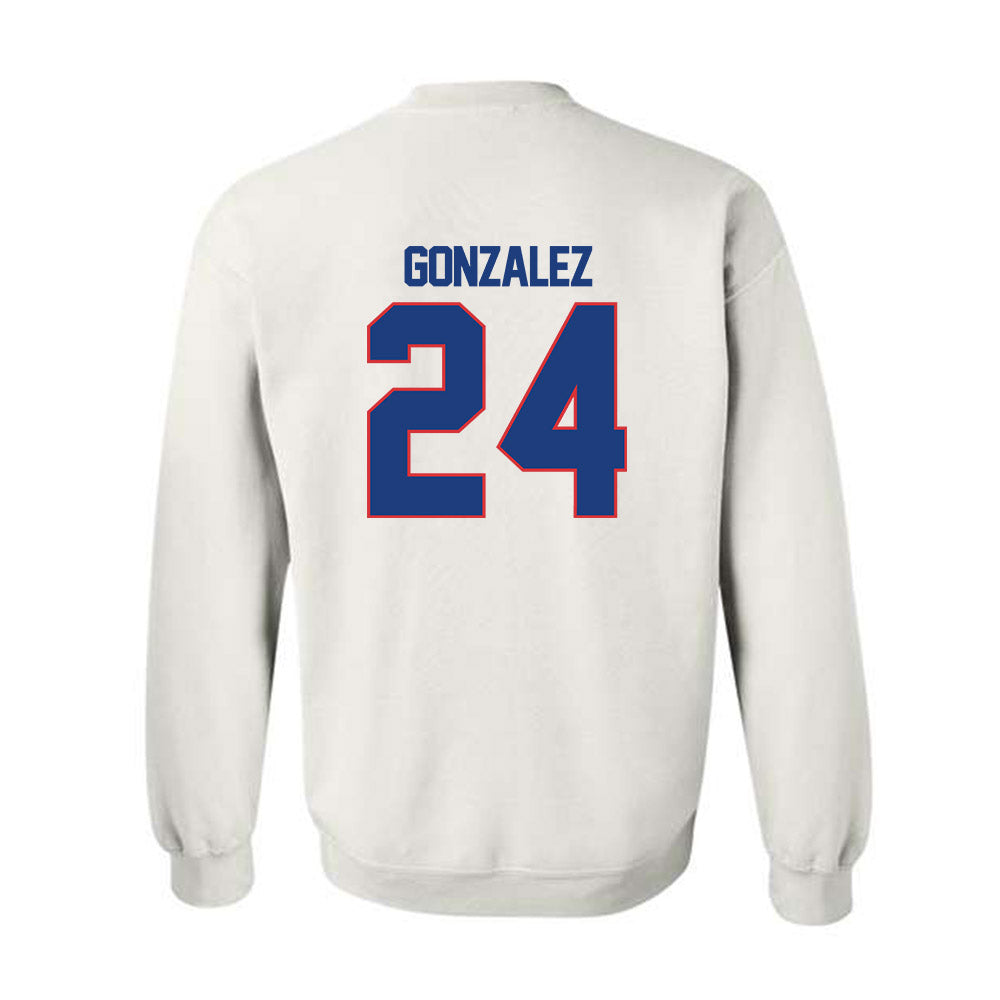 LA Tech - NCAA Softball : Amanda Gonzalez - Crewneck Sweatshirt Replica Shersey