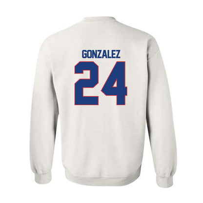 LA Tech - NCAA Softball : Amanda Gonzalez - Crewneck Sweatshirt Replica Shersey