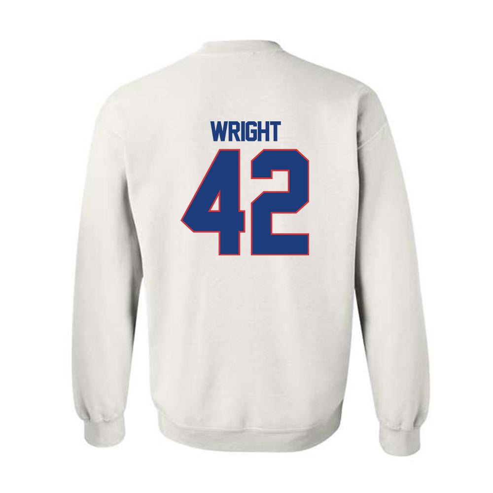 LA Tech - NCAA Softball : Ella Wright - Crewneck Sweatshirt Replica Shersey