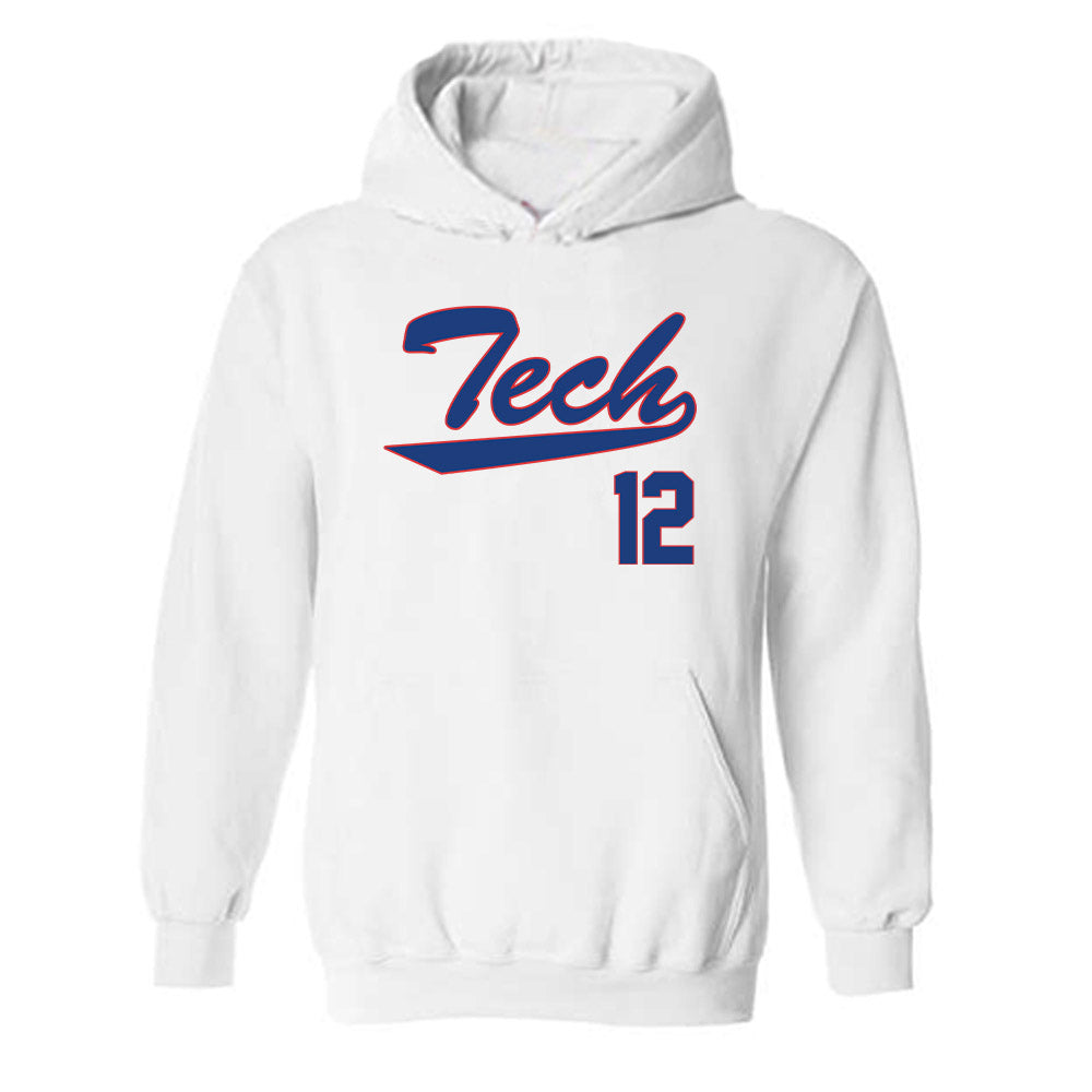 LA Tech - NCAA Softball : Gracee Hess - Hooded Sweatshirt Replica Shersey