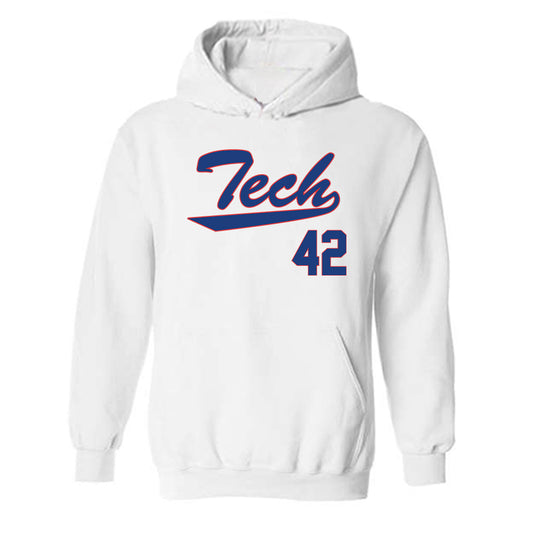 LA Tech - NCAA Softball : Ella Wright - Hooded Sweatshirt Replica Shersey