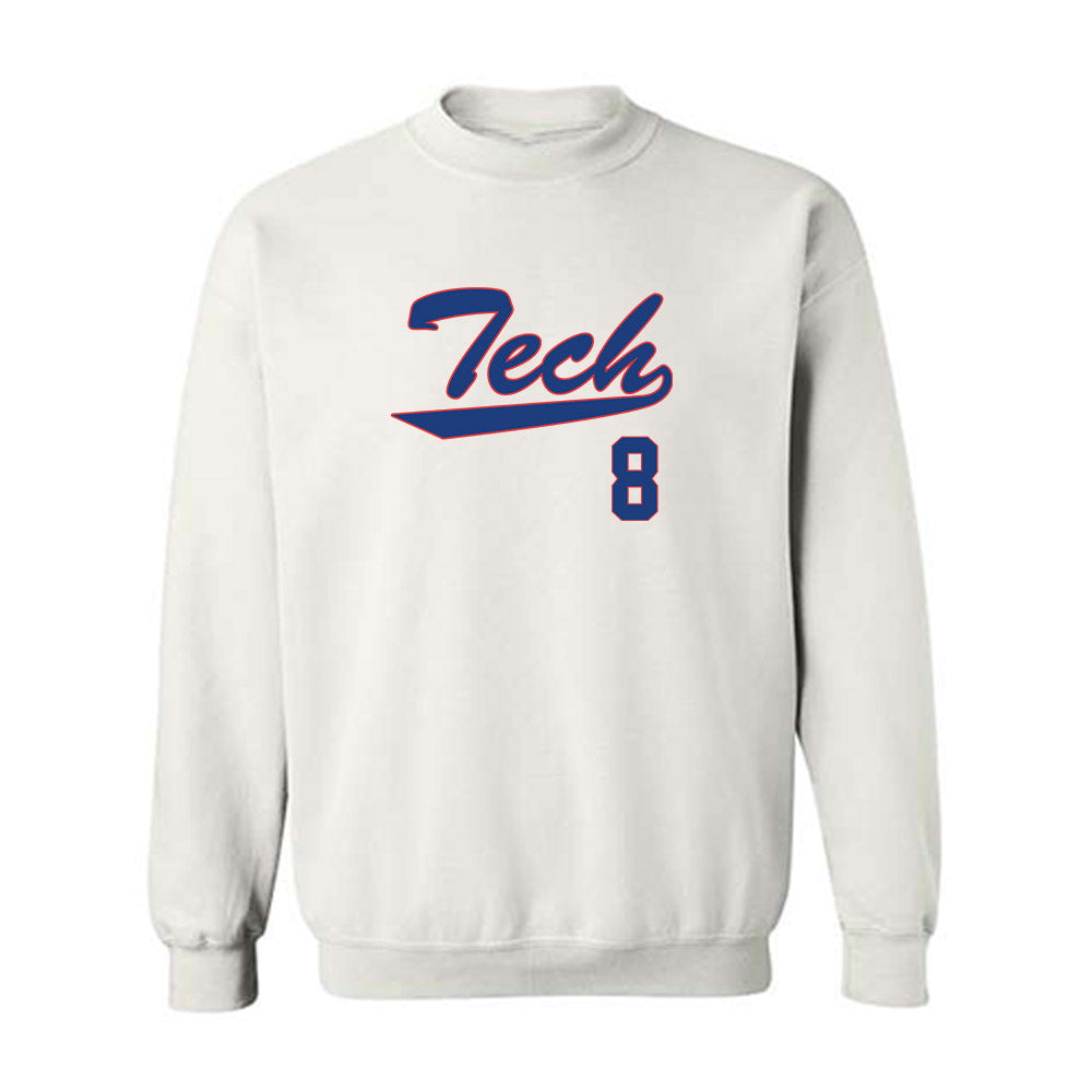 LA Tech - NCAA Softball : Jordyn Manning - Crewneck Sweatshirt Replica Shersey