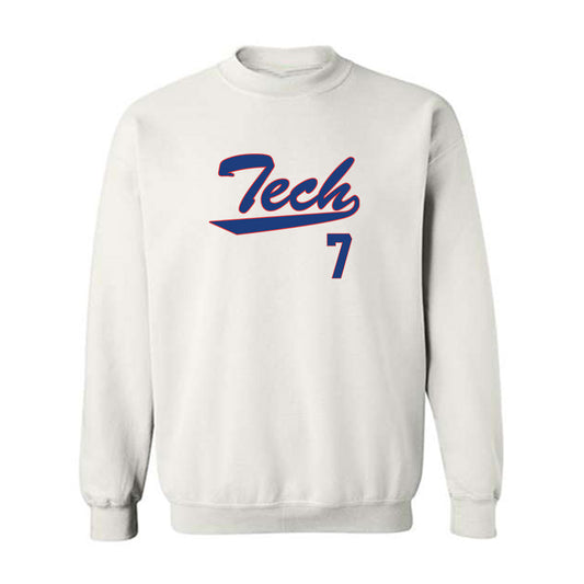 LA Tech - NCAA Softball : Mary Martinez - Crewneck Sweatshirt Replica Shersey