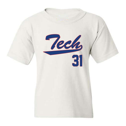 LA Tech - NCAA Softball : Kennedy Semien - Youth T-Shirt Replica Shersey
