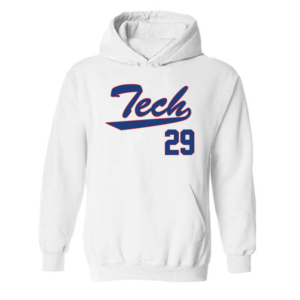 LA Tech - NCAA Softball : Sierra Sacco - Hooded Sweatshirt Replica Shersey