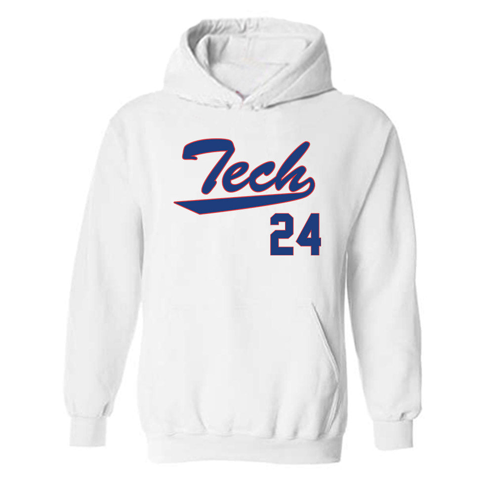 LA Tech - NCAA Softball : Amanda Gonzalez - Hooded Sweatshirt Replica Shersey