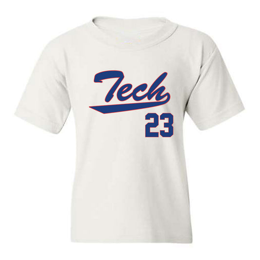 LA Tech - NCAA Softball : Bailey Wright - Youth T-Shirt Replica Shersey