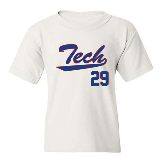 LA Tech - NCAA Softball : Sierra Sacco - Youth T-Shirt Replica Shersey
