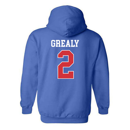 LA Tech - NCAA Softball : Kaylee Grealy - Hooded Sweatshirt Replica Shersey