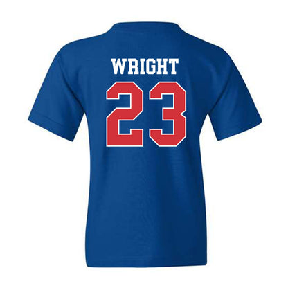 LA Tech - NCAA Softball : Bailey Wright - Youth T-Shirt Replica Shersey