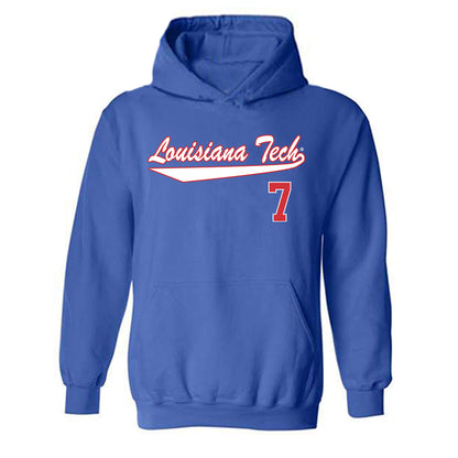 LA Tech - NCAA Softball : Mary Martinez - Hooded Sweatshirt Replica Shersey