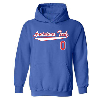 LA Tech - NCAA Softball : Allie Floyd - Hooded Sweatshirt Replica Shersey