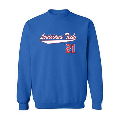 LA Tech - NCAA Softball : Jina Baffuto - Crewneck Sweatshirt Replica Shersey