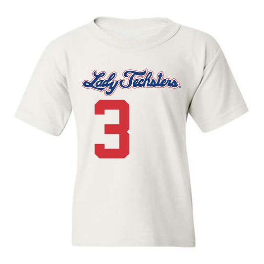 LA Tech - NCAA Women's Basketball : Robyn Lee - Youth T-Shirt Replica Shersey