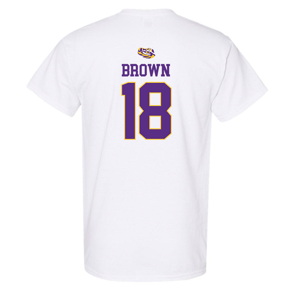 LSU - NCAA Baseball : Jake Brown - T-Shirt Replica Shersey