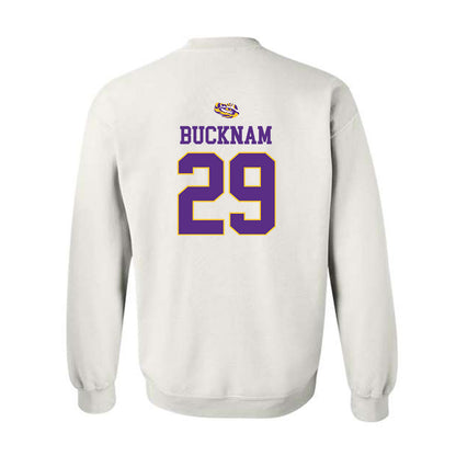 LSU - NCAA Baseball : Micah Bucknam - Crewneck Sweatshirt Replica Shersey