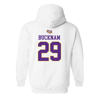 LSU - NCAA Baseball : Micah Bucknam - Hooded Sweatshirt Replica Shersey