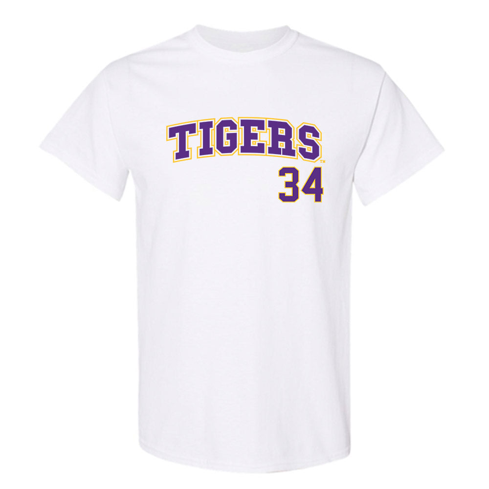 LSU - NCAA Baseball : Chase Shores - T-Shirt Replica Shersey