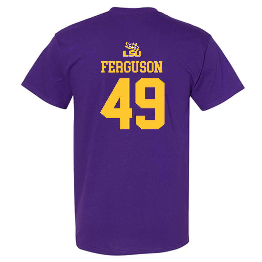 LSU - NCAA Football : Jonathan Ferguson - Replica Shersey Short Sleeve T-Shirt