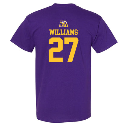 LSU - NCAA Football : Josh Williams - T-Shirt Replica Shersey