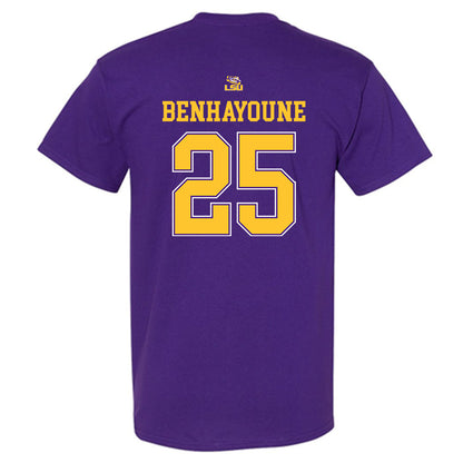 LSU - NCAA Men's Basketball : Adam Benhayoune - T-Shirt Replica Shersey