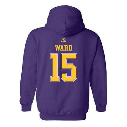 LSU - NCAA Men's Basketball : Tyrell Ward - Hooded Sweatshirt Replica Shersey