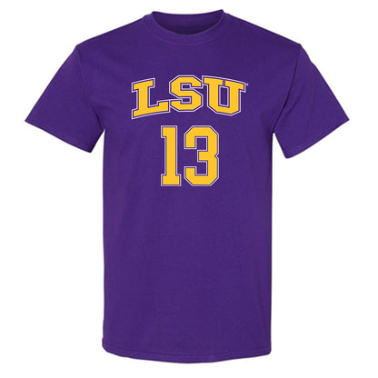 LSU - NCAA Men's Basketball : Jalen Reed - T-Shirt Replica Shersey