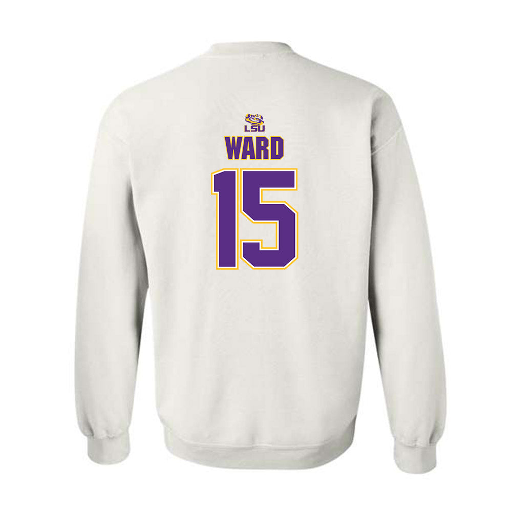 LSU - NCAA Men's Basketball : Tyrell Ward - Crewneck Sweatshirt Replica Shersey