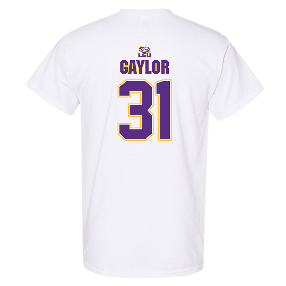 LSU - NCAA Men's Basketball : Samuel Gaylor - T-Shirt Replica Shersey