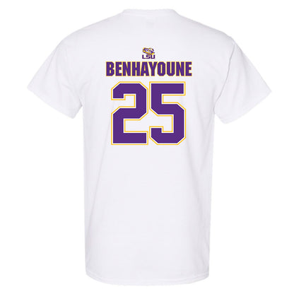 LSU - NCAA Men's Basketball : Adam Benhayoune - T-Shirt Replica Shersey