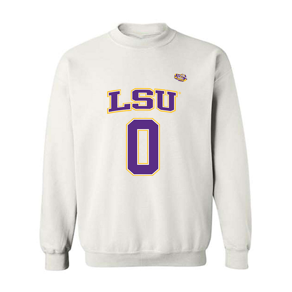 LSU - NCAA Men's Basketball : Trae Hannibal - Crewneck Sweatshirt Replica Shersey