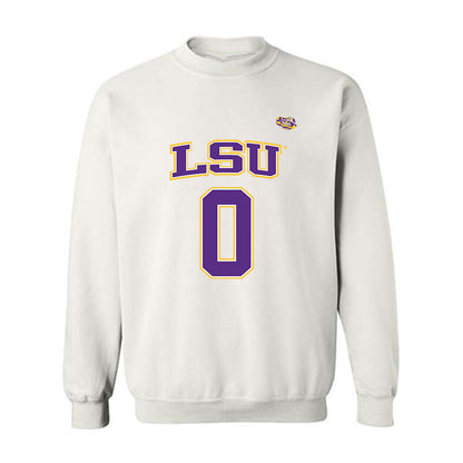 LSU - NCAA Men's Basketball : Trae Hannibal - Crewneck Sweatshirt Replica Shersey