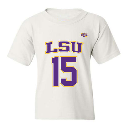 LSU - NCAA Men's Basketball : Tyrell Ward - Youth T-Shirt Replica Shersey