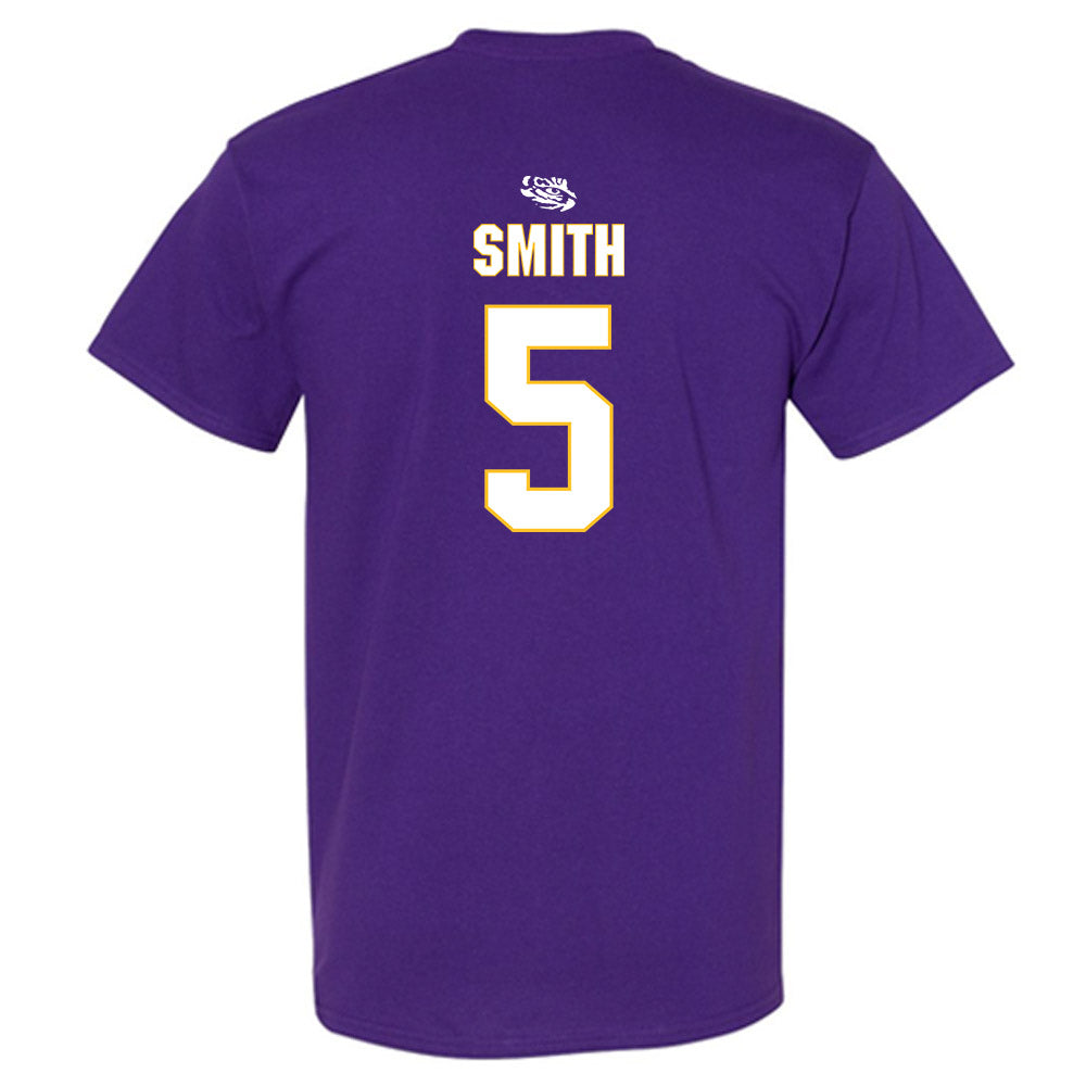 LSU - NCAA Women's Basketball : Sa'Myah Smith - T-Shirt Replica Shersey